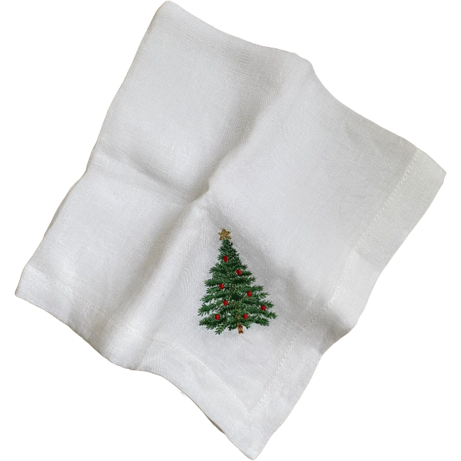 Serviettes de table Noël - Lot de 4