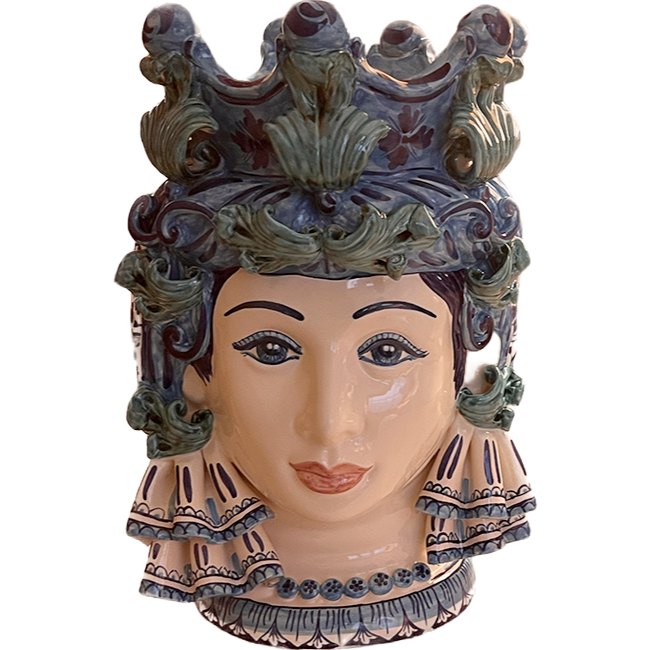 Grand vase Sicilien Corona femme