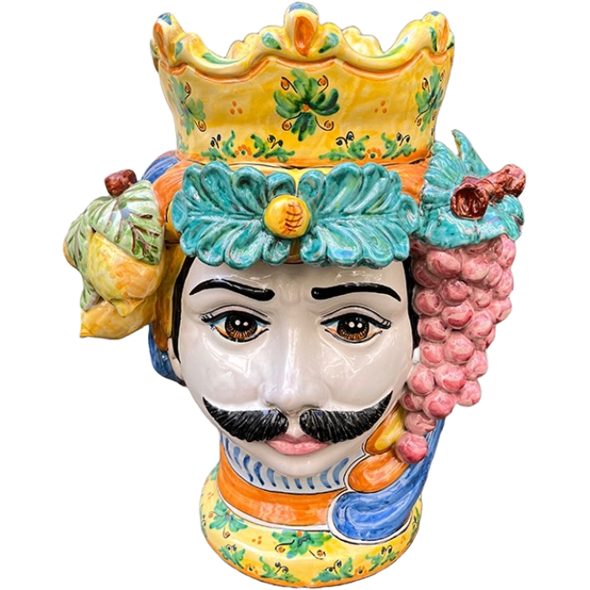 Grand vase Sicilien Homme Frutta