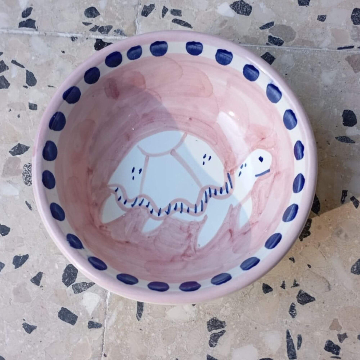 Bol 12 cm Amalfi Tortue Rose