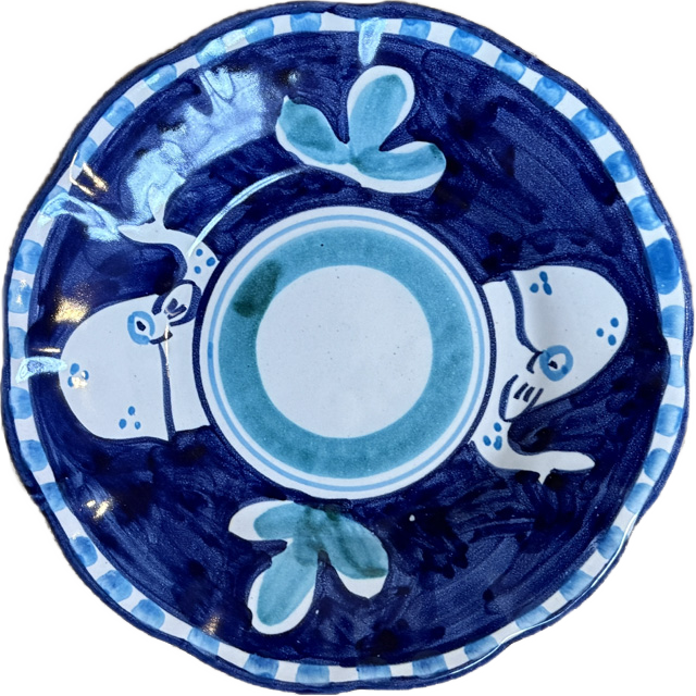 Amalfi Plate 16 cm Whale