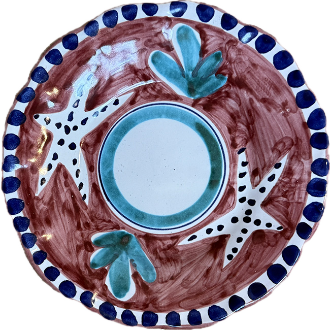Amalfi Plate 16 cm Starfish
