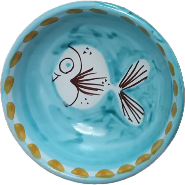 Bol Amalfi 11 cm Poisson Vert