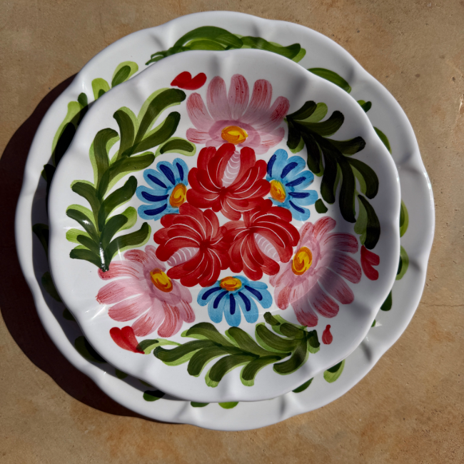 Campo Plate 25 cm Red
