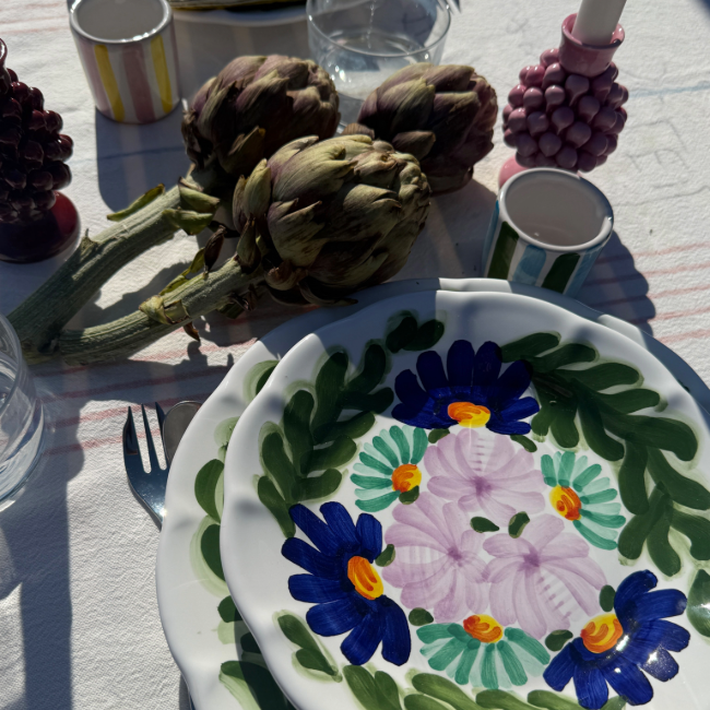 Campo Plate 20 cm Purple