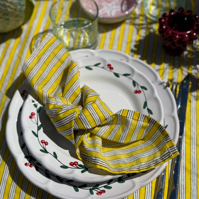 Assiette 25 cm Frutta Cerise