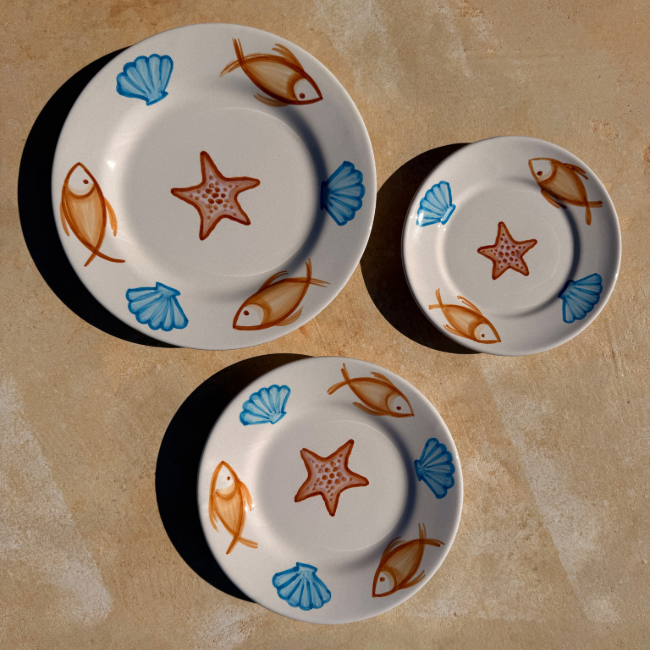 Plate 25cm Ischia