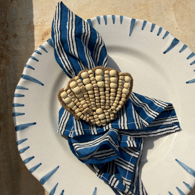 Rond de Serviette Coquillage