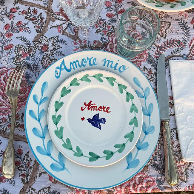 Assiette Lorafolk 20 cm Amore Mio