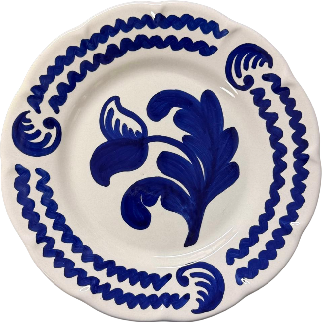 Antica 25cm Blue Plate