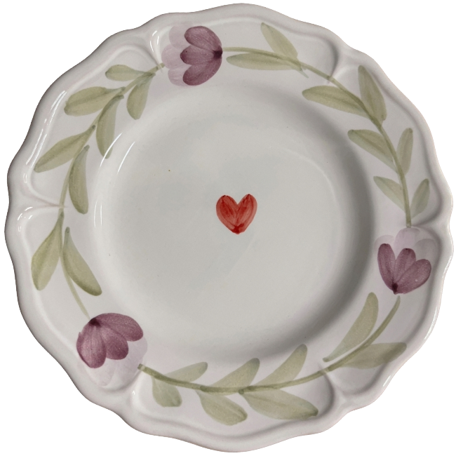 Assiette Rosa 20 cm Violette