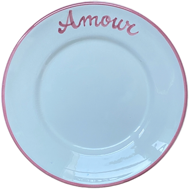 20 cm customizable plate - La Famiglia