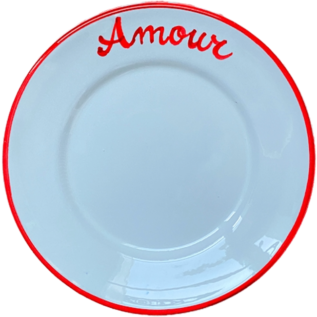 20 cm customizable plate - La Famiglia