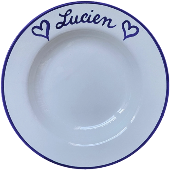 Assiette Pasta à personnaliser 25 cm - La Famiglia