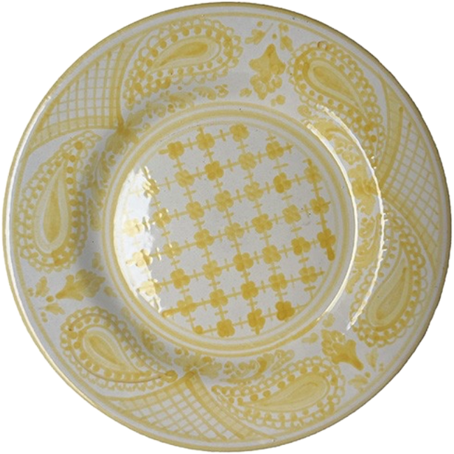 Bandana Plate 20cm Yellow