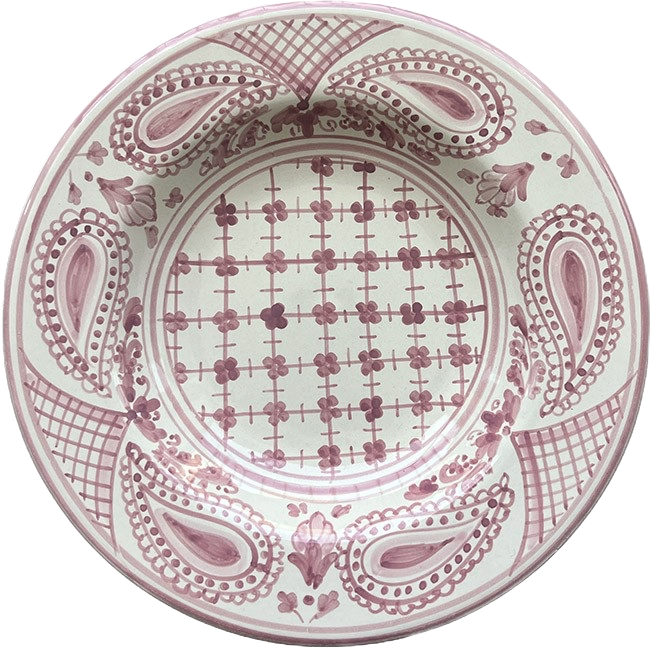 Bandana Plate 20cm Pink