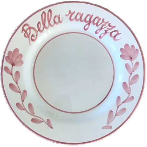 Assiette Lorafolk 20 cm Bella Ragazza