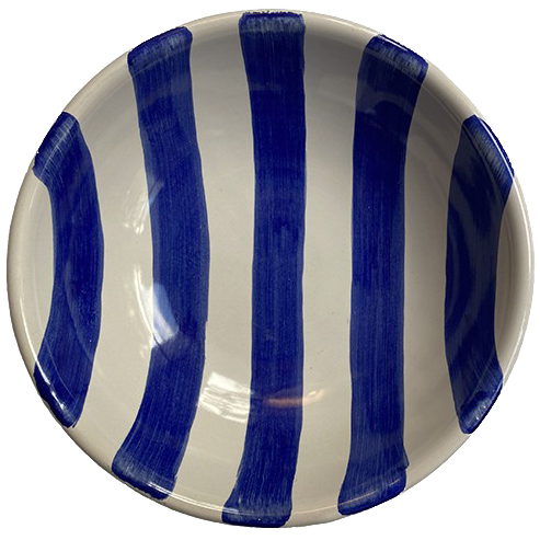 Bol 14 cm Rayure Bleu