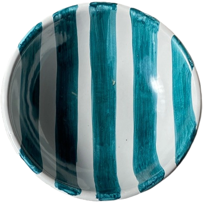 Bol 14 cm Rayure Vert