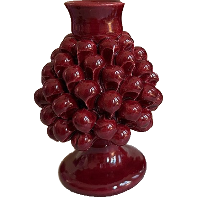 Bougeoir Pigna Bordeaux - Petit