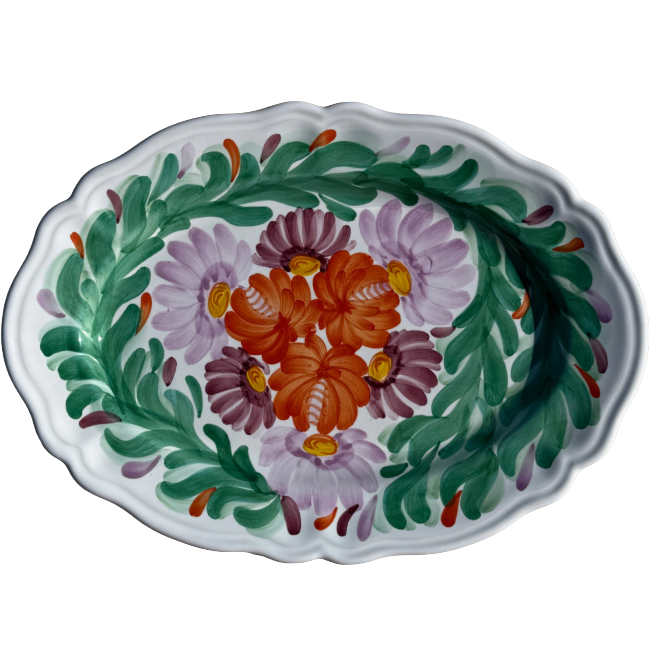 Campo Oval Plate 32 cm Orange