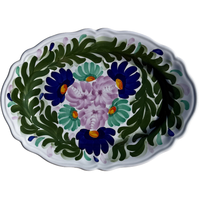 Campo Oval Plate 32 cm Purple