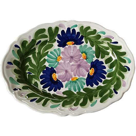 Plat Ovale Campo 32 cm Violet