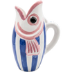 Amico Fish Carafe Blue Stripes
