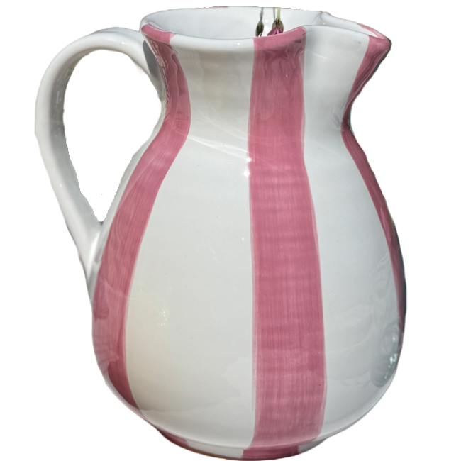 Pink Scratch Carafe 1L