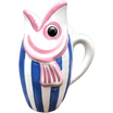Amico Carafe Poisson Rayures Bleue