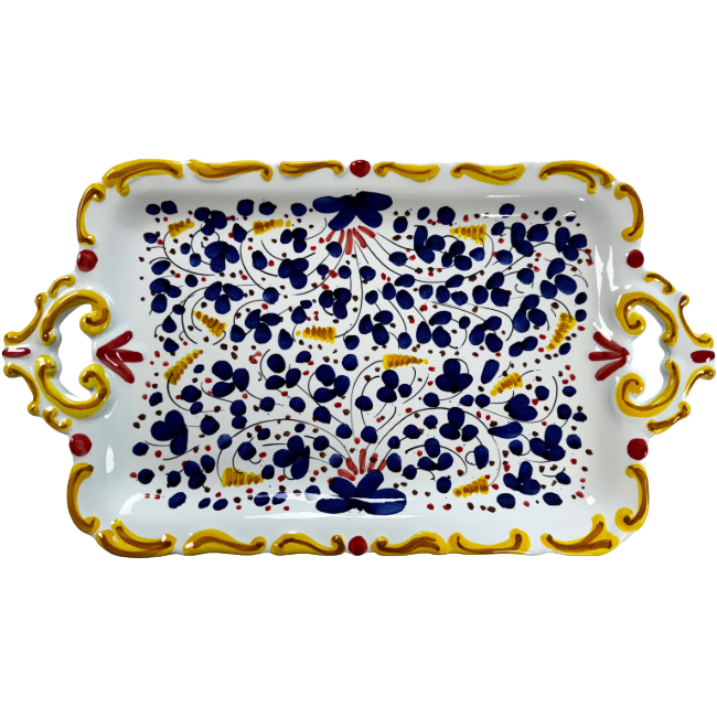 Deruta Tray 44 cm Navy Blue
