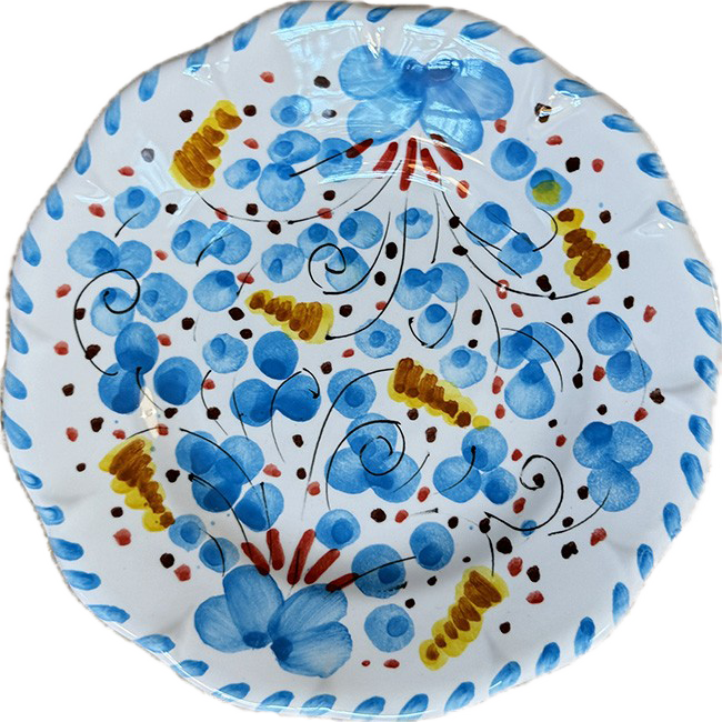 Assiette Deruta 16 cm Turquoise