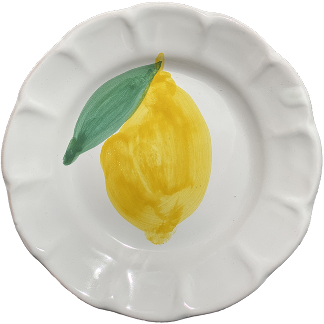 Mercato Plate 20 cm Limone