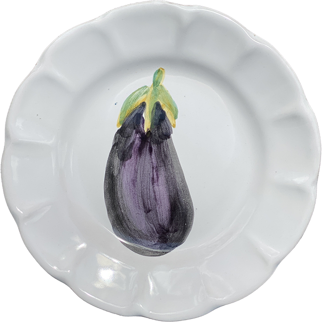 Assiette Mercato 16 cm Aubergine