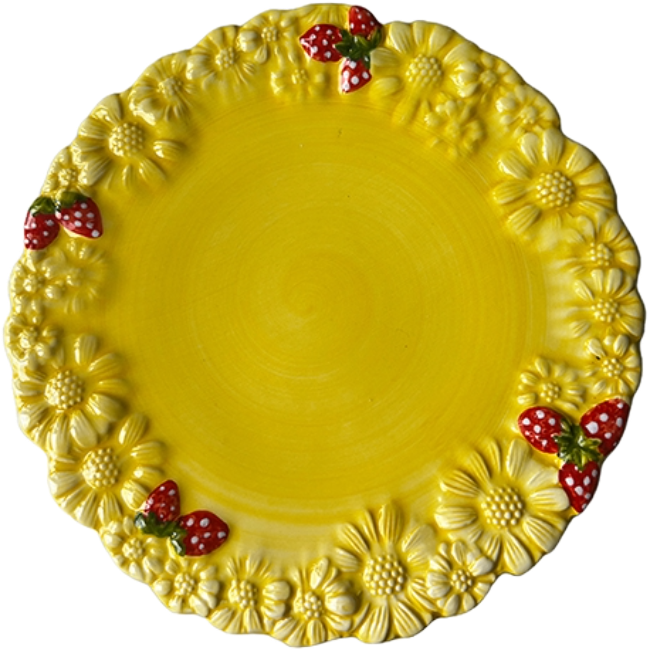 Nonna yellow plate 36cm