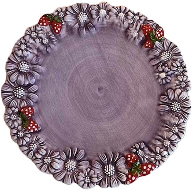 Nonna Plate violet 36cm
