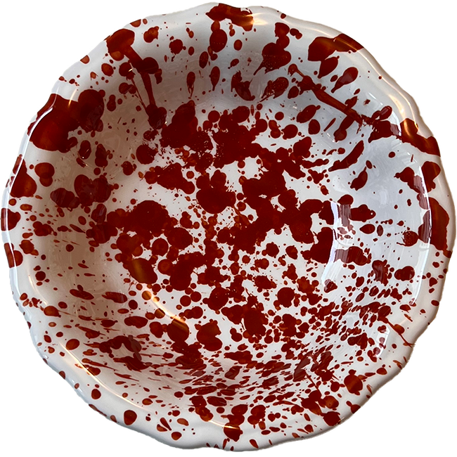 Bol 14 cm Points Terracotta Foncés