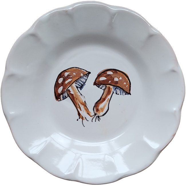 Mercato 16 cm Porcini Plate