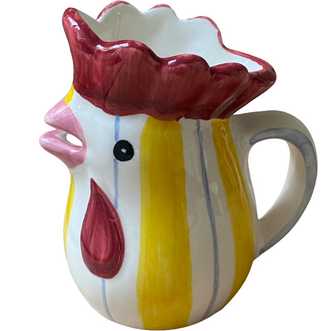 Carafe - Pot à lait Rayure Jaune