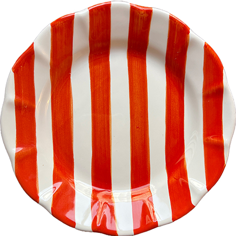 Pasta Rayure Orange Sanguine
