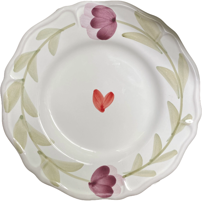 Assiette Rosa 16cm Violette
