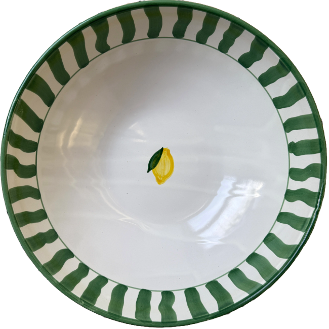 Capri Green Salad Bowl 30 cm