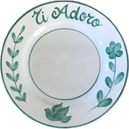 Lorafolk 20 cm Ti Adoro Plate