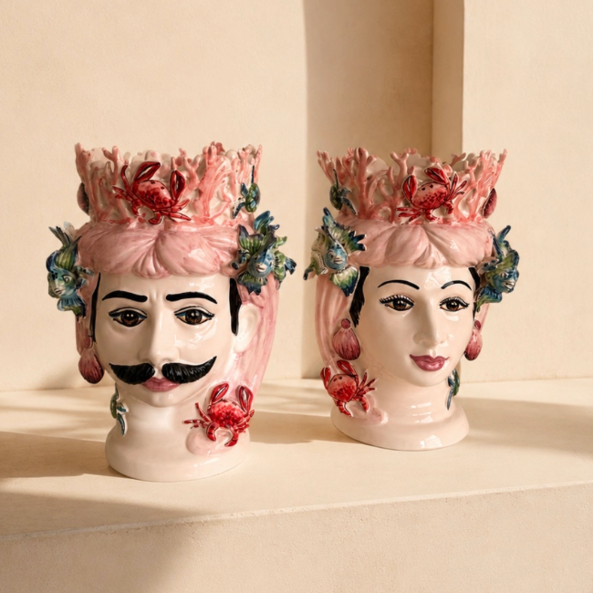 Grand vase Sicilien Mare Femme