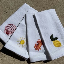 Set of 4 Napkins - Sun