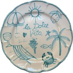 Dolce Vita Plate - 25 cm -...