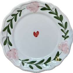 Assiette 25 Cm Rosa