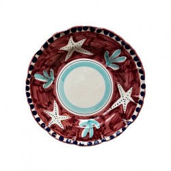 Assiette 20 cm Mer Rouge