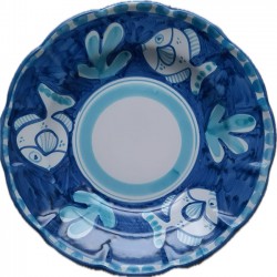 Blue & green plate 20 cm...