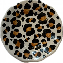 Assiette Leopardo 16CM